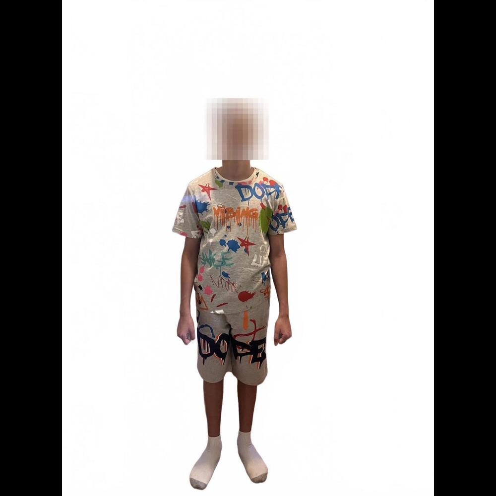Young Artist Graphic Tee and Shorts Set